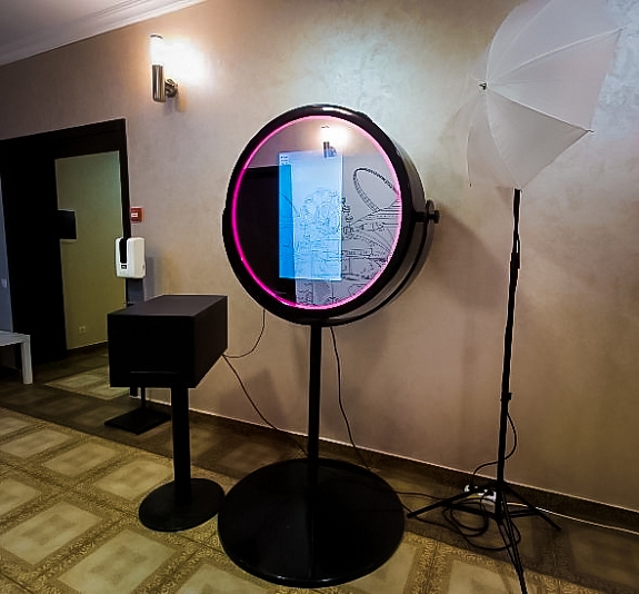 картинка Селфи-зеркало круглое от компании Рент-Бери