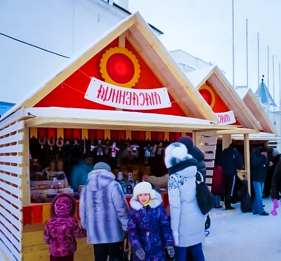 картинка Масленичный ярмарочный домик от компании Рент-Бери