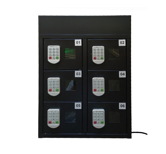 картинка Настольная зарядная станция Locker 6 от компании Рент-Бери
