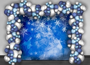 Фотозона новогодняя "Шары"