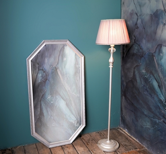 Напольное зеркало в форме восьмигранника рис 3