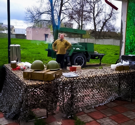 картинка Военная чайная станция от компании Рент-Бери