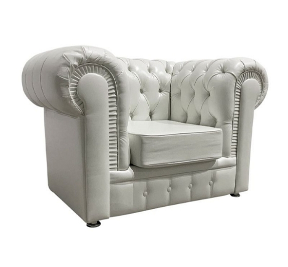 Кресло Chesterfield White рис 3