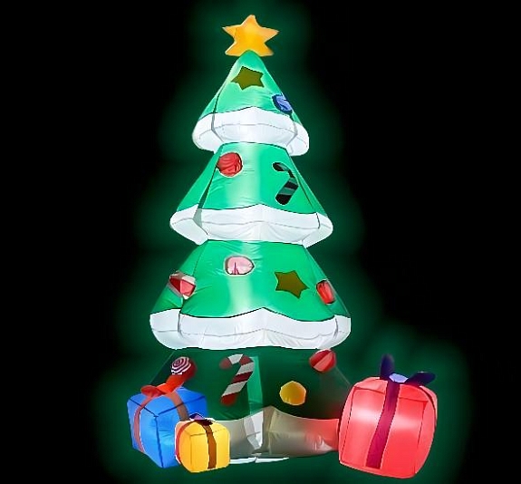 картинка Елка надувная с подсветкой от компании Рент-Бери