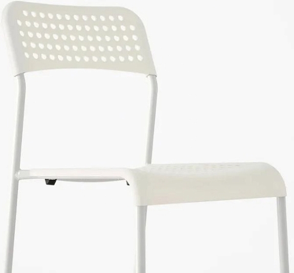 Стул Adde белый рис 1