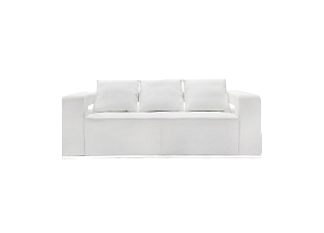 Диван Hi-Tech трехместный белый
