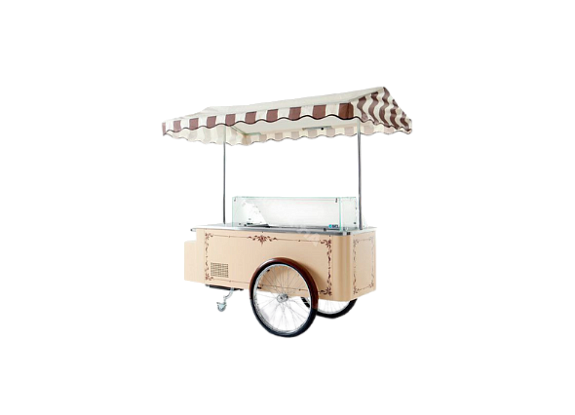 Итальянская тележка с мороженым
