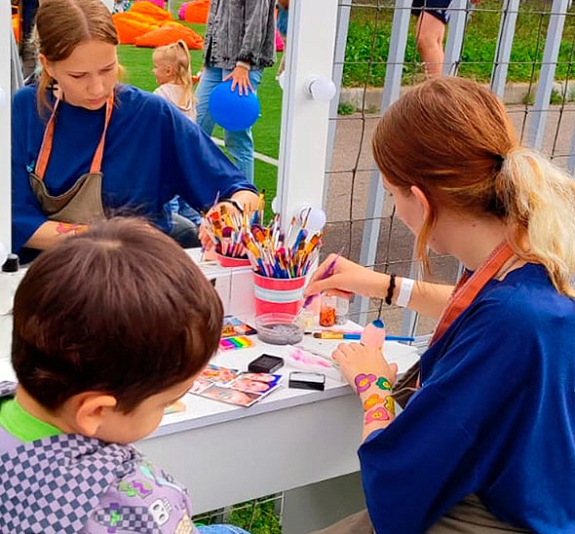 Аквагрим на мероприятие рис 3