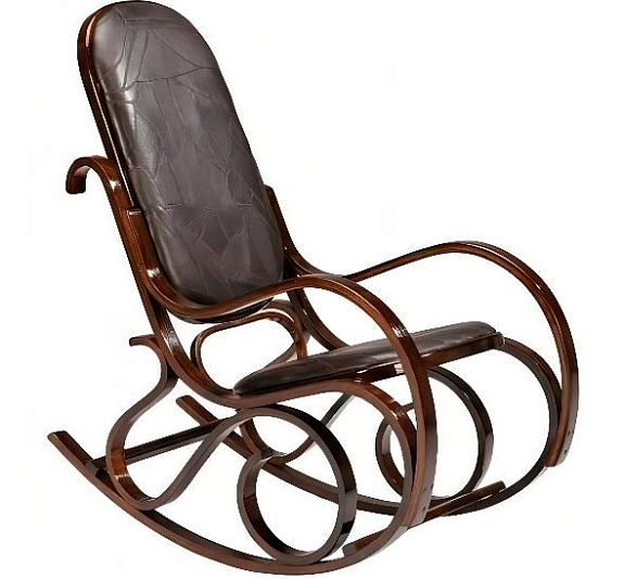 Кресло-качалка Экокожа рис 5