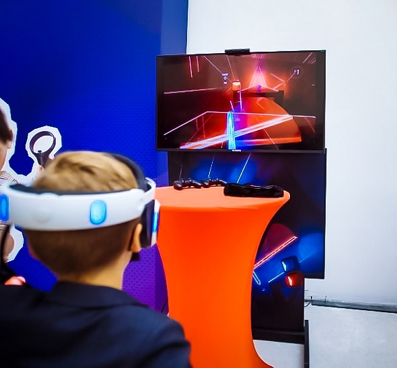 картинка Бит-сайбер VR от компании Рент-Бери