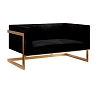 Диван Andrian Black & Gold рис 1