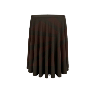 Скатерть черная круглая для коктейльного стола