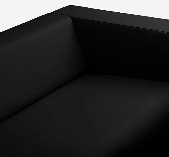 картинка Диван трехместный Erwin Black от компании Рент-Бери