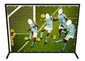 Фотозона Футбольные тантамарески