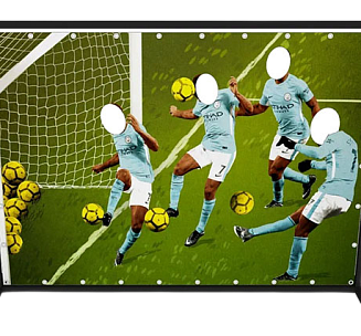 Фотозона Футбольные тантамарески