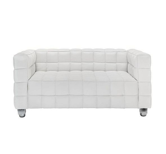 Диван Modern Kubus двухместный белый рис 3