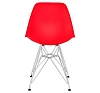 Стул Eames металл красный рис 2