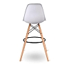 Стул барный Eames белый рис 9
