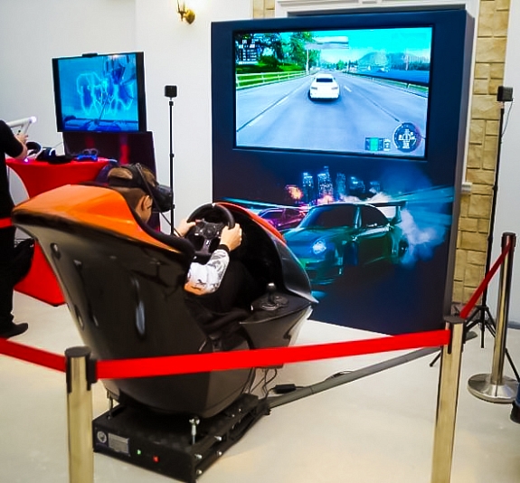 картинка Автосимулятор VR от компании Рент-Бери