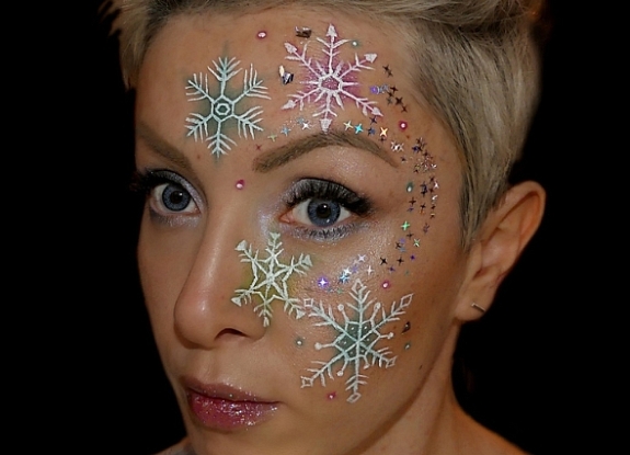 картинка Новогодний аквагрим от компании Рент-Бери