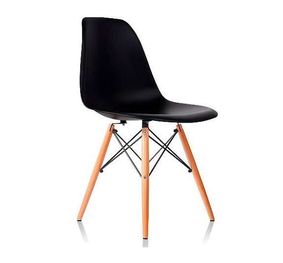 Стул Eames черный рис 1