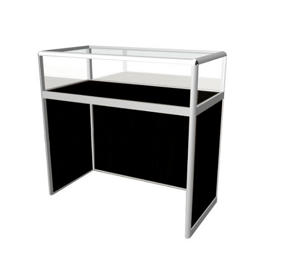 Витрина-прилавок чёрная рис 2