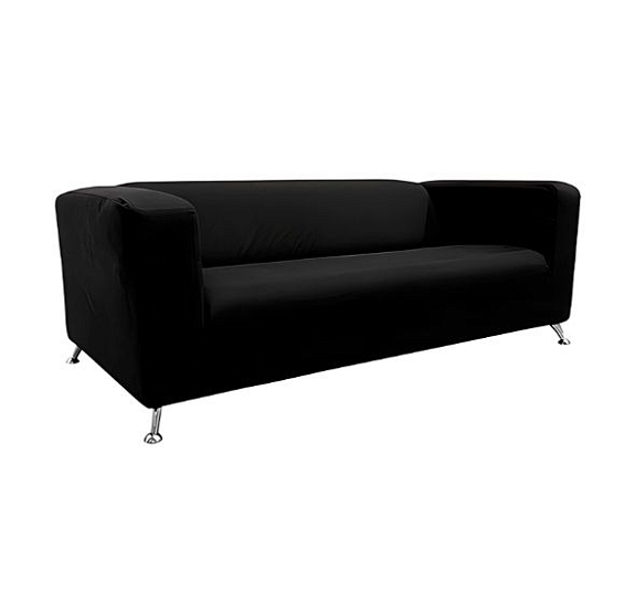 Диван Клиппан тканевый черный рис 2