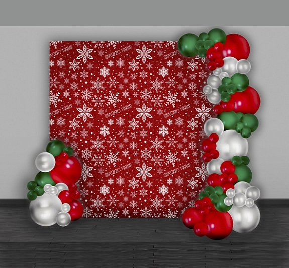 картинка Фотозона новогодняя "Шары" от компании Рент-Бери