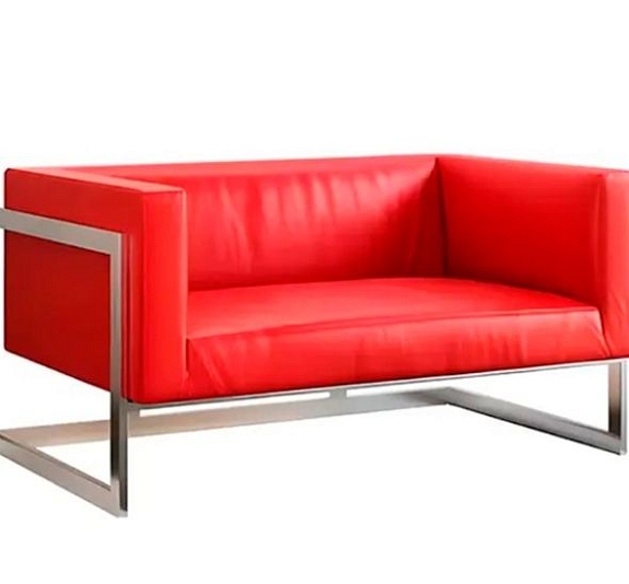 Диван Andrian Silver Red рис 1