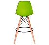Стул барный Eames зеленый рис 4