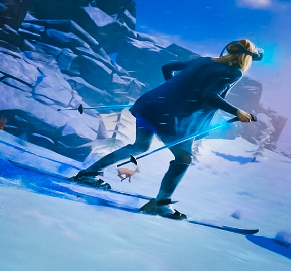 картинка Симулятор лыж VR от компании Рент-Бери