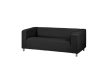 Диван Klippan трехместный черный