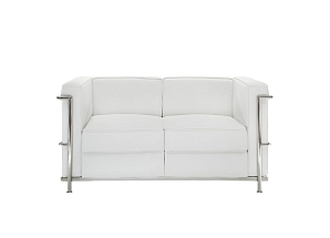 Диван Chrome двухместный белый