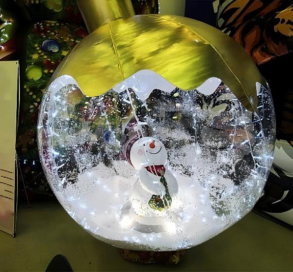 картинка Вращающийся снежный шар от компании Рент-Бери