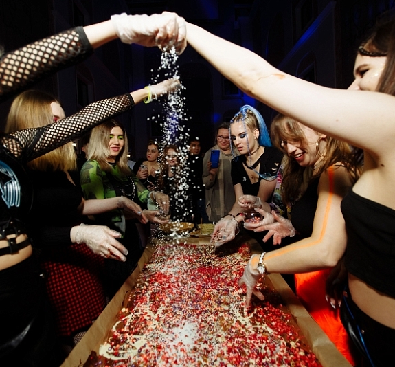 Шоколадная пицца рис 4