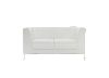 Диван President двухместный белый