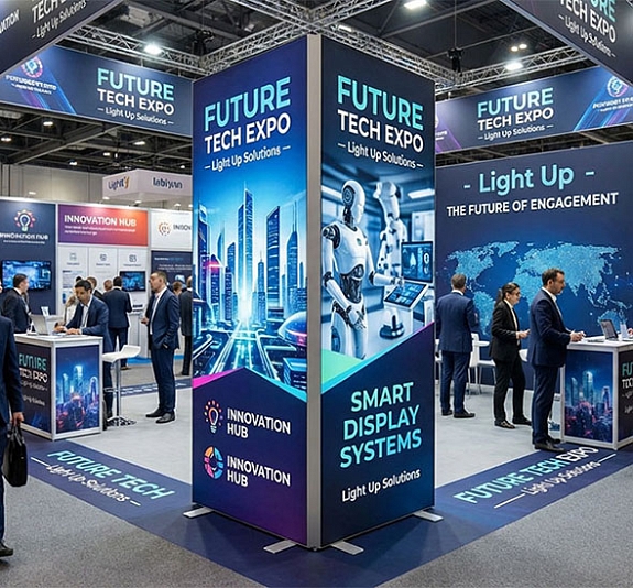 Автоматический двусторонний лайтбокс Light Up рис 1