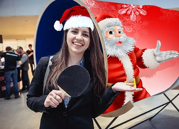 картинка Новогодний 3D теннис от компании Рент-Бери