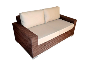 Диван из ротанга Дива