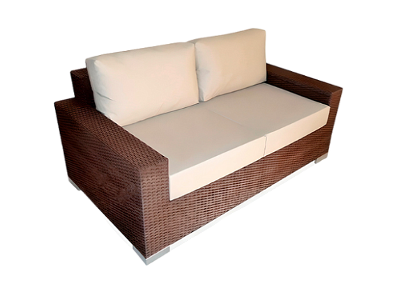 Диван из ротанга Дива