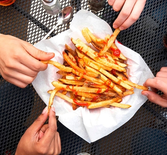 Мастер-класс по приготовлению картофеля фри рис 2