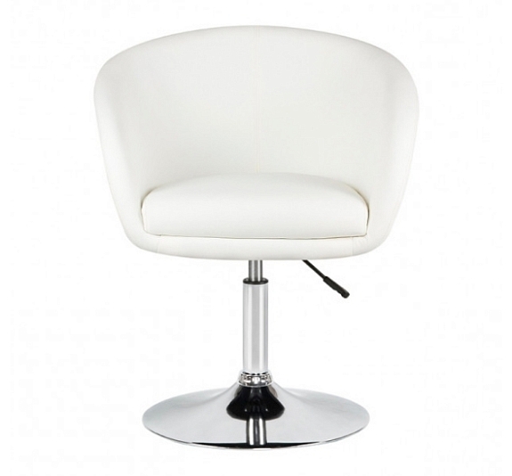 Стул барный Edisson белый рис 3