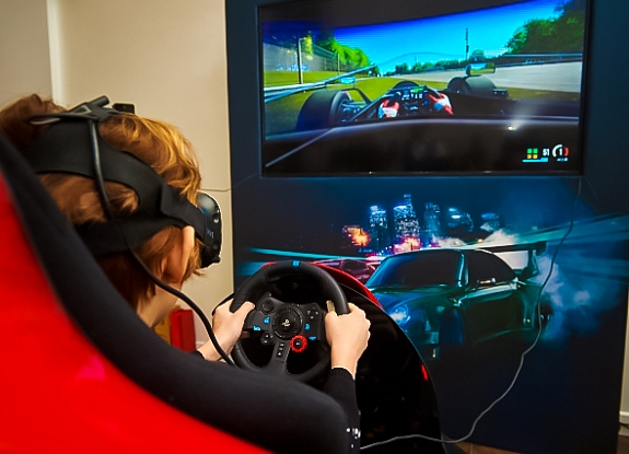 картинка Автосимулятор VR от компании Рент-Бери