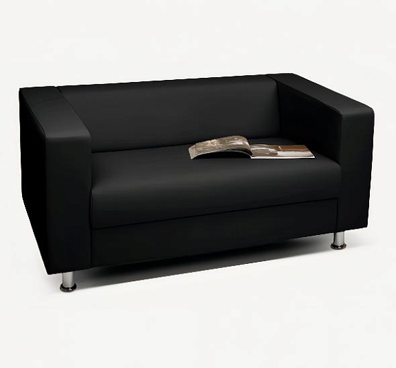 Диван двухместный Erwin Black рис 2