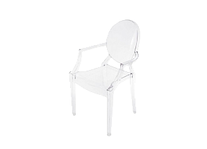 Стул детский Ghost прозрачный