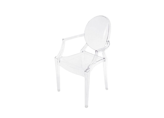 Стул детский Ghost прозрачный